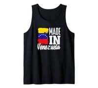 Made in Venezuela Bandiera Venezuelano Orgoglio Canotta