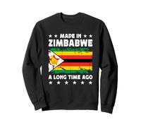 Made in Zimbabwe a Long Time Ago Zimbabwean Zimbabwe Flag Felpa