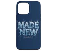 Made New in Christ Jesus: Christian Faith Baptism 2 Cor 5:17 Custodia per iPhone 13 Pro Max
