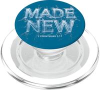 Made New in Christ Jesus: Christian Faith Baptism 2 Cor 5:17 PopSockets PopGrip per MagSafe