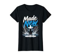 Made New in Christ Jesus - Christian Faith Baptism Women's Maglietta