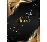Made To Shine Composition Notebook: Gold Star (180Pg)