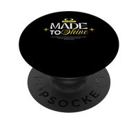 Made to Shine - Dichiarazione Urban Streetwear PopSockets PopGrip Adesivo