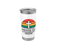 Made To Worship Bicchiere termico in acciaio inox doppia parete