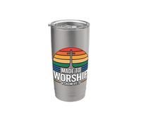 Made To Worship Bicchiere termico in acciaio inox doppia parete