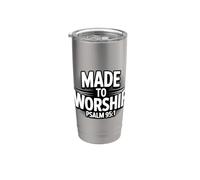 Made To Worship Bicchiere termico in acciaio inox doppia parete
