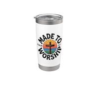 Made To Worship Bicchiere termico in acciaio inox doppia parete