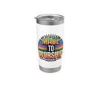 Made To Worship Bicchiere termico in acciaio inox doppia parete