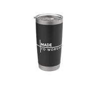 Made To Worship Bicchiere termico in acciaio inox doppia parete
