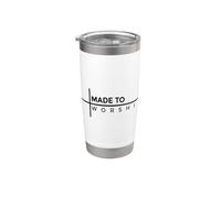 Made To Worship Bicchiere termico in acciaio inox doppia parete