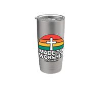 Made To Worship Bicchiere termico in acciaio inox doppia parete