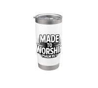 Made To Worship Bicchiere termico in acciaio inox doppia parete