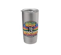 Made To Worship Bicchiere termico in acciaio inox doppia parete