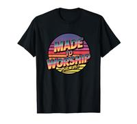 Made To Worship Maglietta con Stampa Grafica Economica