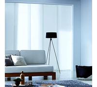 MADECOSTORE Cartello giapponese Tamant Lamelles Uni - L45 x 260 cm, colore: Bianco