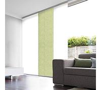 madecostore - Pannello giapponese, in paglia intrecciata, 45 x 260 cm, colore: Verde felce