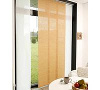 madecostore Tenda a Pannello Giapponese, Cotone, Paglia, 45 x 260 cm