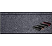 MadeInNature Malaga, tappetino per corridoio e passaggio, resistente e antiscivolo, ideale per cucina, ingresso, bagno, larghezza 66 cm, diversi colori e dimensioni (300 cm, grigio)