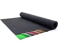 Madeinnature - Moquette da esterno - Imitazione erba sintetica in rotolo a buon mercato - Tappetini per esterni per terrazza, balcone, … dimensioni e colori a scelta (9 x 2 m antracite)