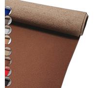 MadeInNature Moquette Evenementielle Riutilizzabile e Robusta, Moquette per Esposizione e Stand Classificata Anti-Fuoco, Larghezza 2 metri, Colore e Lunghezza a scelta (Noce, Lunghezza 400cm)