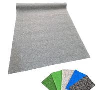 MadeInNature, Prato sintetico per esterni, PREMIUM, tappeto erboso artificiale al metro, ideale per terrazza balcone e giardino, grigio 2 x 3 m