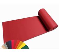 MadeInNature - Tappeto in moquette per eventi versatili: mostra, compleanno, gala - Anti-fuoco - Tappeto riutilizzabile (Brodeaux rosso scuro 1x5m)