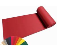 MadeInNature - Tappeto Moquette Eventi Versatile: Esposizione, Compleanno, Gala - Anti-fuoco - Tappeto riutilizzabile (Bordeaux rosso scuro 2x55m)