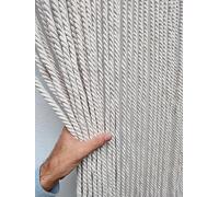 MadeInNature - Tenda per porta naturale, corda in cotone intrecciato di alta gamma, per interni ed esterni, larghezza 90 cm x lunghezza 200 cm, diversi modelli (ecru 54 fili), 2 stili