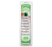 Madeira 4003760982018 - Cotton Soft Tear Aways Nero 30 cm x 10 m Art. Dottoressa Peluche