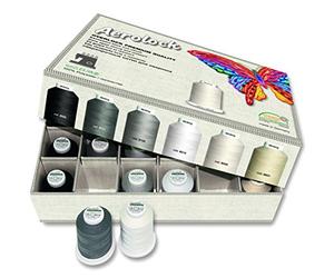 Madeira 9118B - Filato da cucito, 6 x 4 rotoli