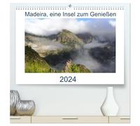 Madeira, eine Insel zum Genießen (hochwertiger Premium Wandkalender 2026 DIN A2 quer), Kunstdruck in Hochglanz: Egal zu welcher Jahreszeit, Madeira ist immer eine Reise wert.