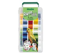 Madeira Softbox - 40 x Rayon - 40 x 1,000m - 2 x Bobbinfil x 1,500m +Aghi +CD