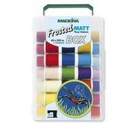 Madeira Softbox Opaco Frosted No.40: 40 x 500m 2 x Bobbinfil + Aghi