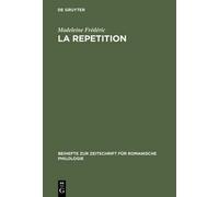 Madeleine Frédéric La repetition (Copertina rigida)