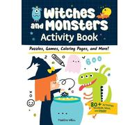 Madeline Willow Witches and Monsters Activity Book (Tascabile)