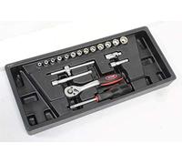 Mader Hand Tools 51324 Vassoio Carrello Attrezzo No.10, 19 Pezzi