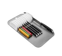 madesmart Tappetino per coltelli in-cassetto, bianco grigio