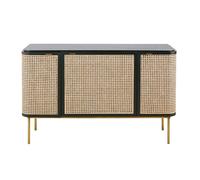 Madia a 3 ante in paglia di Vienna 125 cm