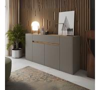 Madia Nordik 4 ante e 1 cassetto in colore congo e rovere wotan