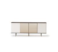 Madia Sofia Moderna 208 cm con Ante a Contrasto, Credenza Elegante per Sala da Pranzo e Soggiorno, Design Contemporaneo con Ampio Spazio Contenitivo