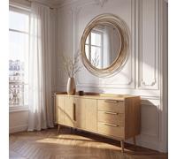Madia vintage a 2 ante e 3 cassetti lung. 161 cm
