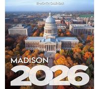 Madison 2026 Calendar: Lakeside charm and university town life through all four seasons