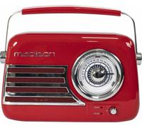 Madison Freesound-VR40R Red Radio retrò