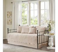 Madison Park - Biancheria da letto di lusso per tutte le stagioni, con gonnellino coordinato, cuscino decorativo, in microfibra, fard, divano letto