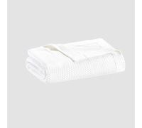 Madison Park Coperta di lusso in cotone egiziano, 108 x 90 cm, per letto king size, morbida, 100% cotone egiziano cerificato, per letto, divano o divano