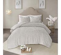 Madison Park Laetitia pezzi di cotone ciniglia Medallion Comforter set Queen Evelina