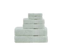 Madison Park Set di asciugamani da bagno in 100% cotone biologico, qualità alberghiera e spa, altamente assorbenti, ad asciugatura rapida, include per doccia, lavaggio a mano e viso, varie misure,