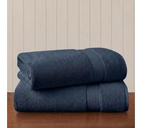 MADISON PARK SIGNATURE Set di asciugamani da bagno in 100% cotone da 800 g/m², altamente assorbenti, ad asciugatura rapida, qualità hotel e spa, per bagno, telo da bagno 86,4 x 172,7 cm, blu ardesia,