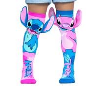 Madmia Stitch Hawaii Socken Coppia di Calzini, Blu-Rosa, 6-99 Bambine e Ragazze