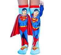 Madmia Superman Socken Coppia di Calzini, Multicolore, 6-99 Bambine e Ragazze